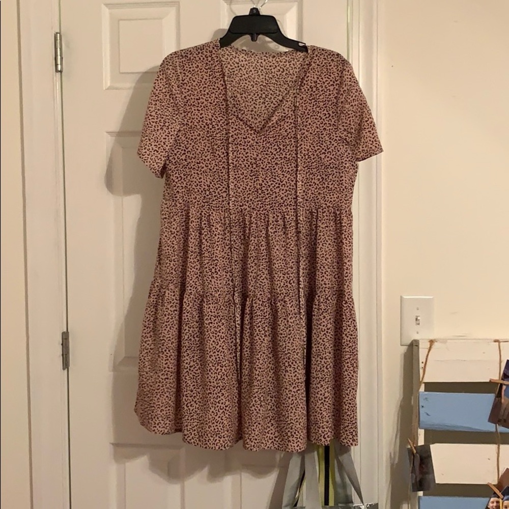 leopard dress never worn